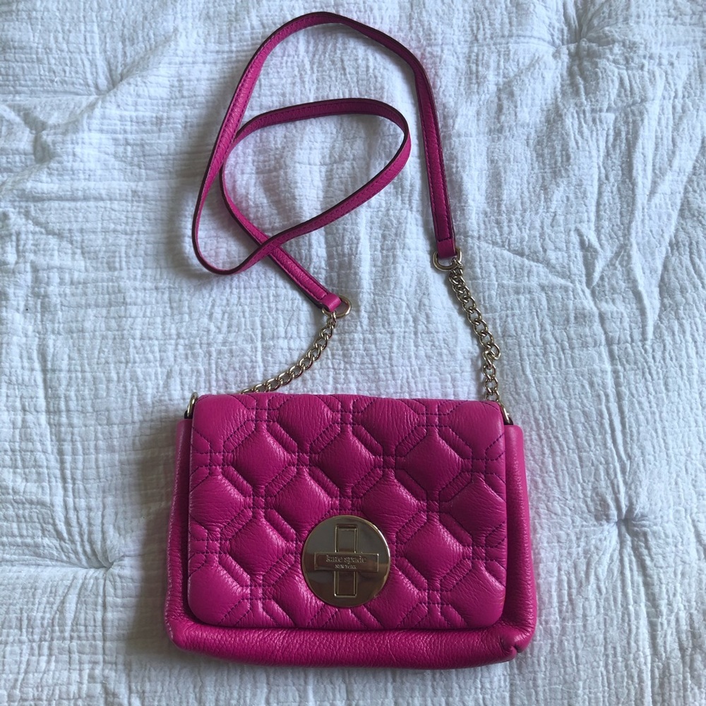 Kate Spade Pink Leather Purse